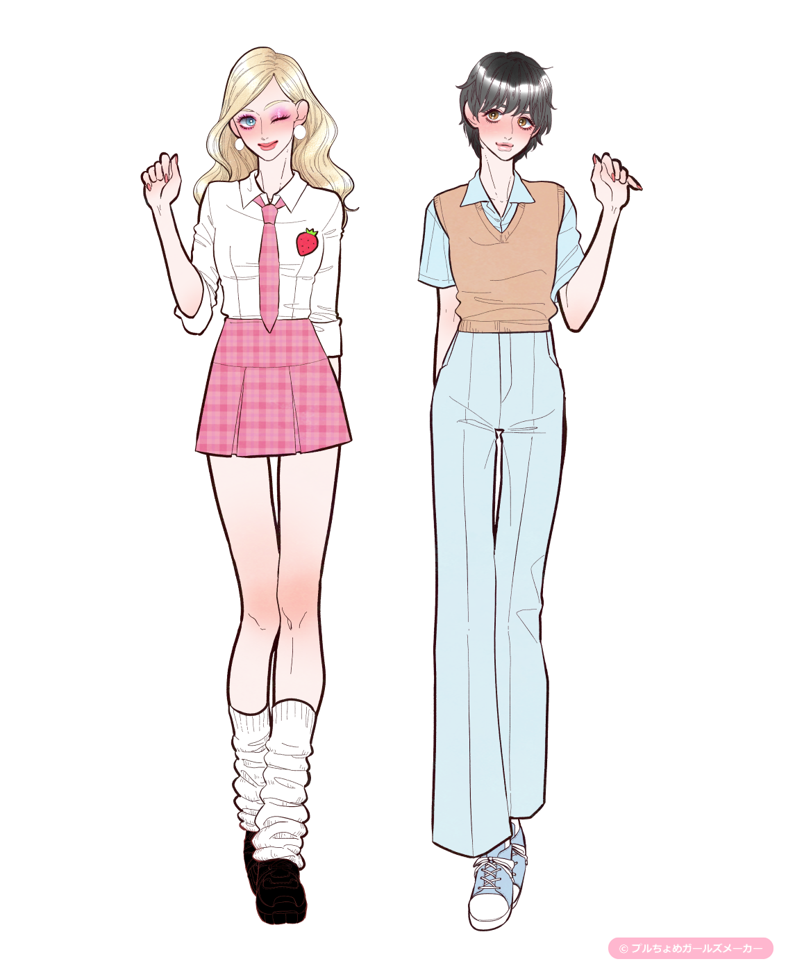 ガールズメーカーで作られた女の子5