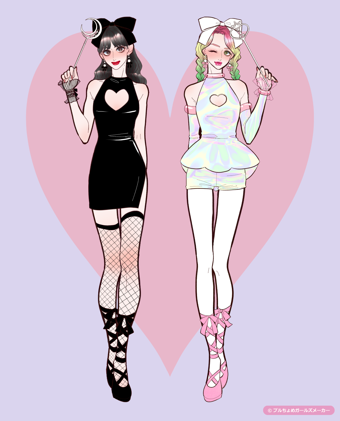 ガールズメーカーで作られた女の子2