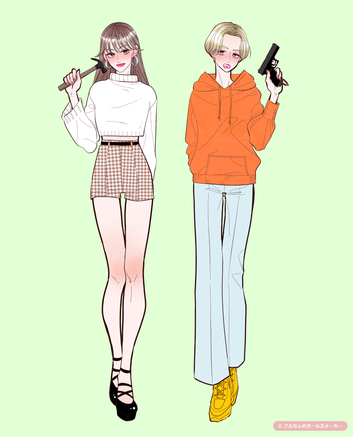 ガールズメーカーで作られた女の子6