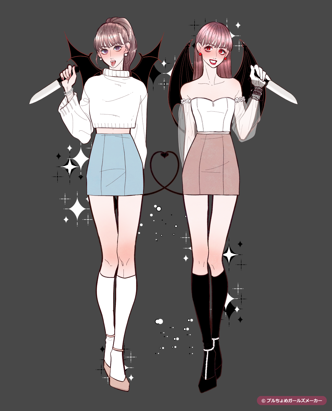 ガールズメーカーで作られた女の子4
