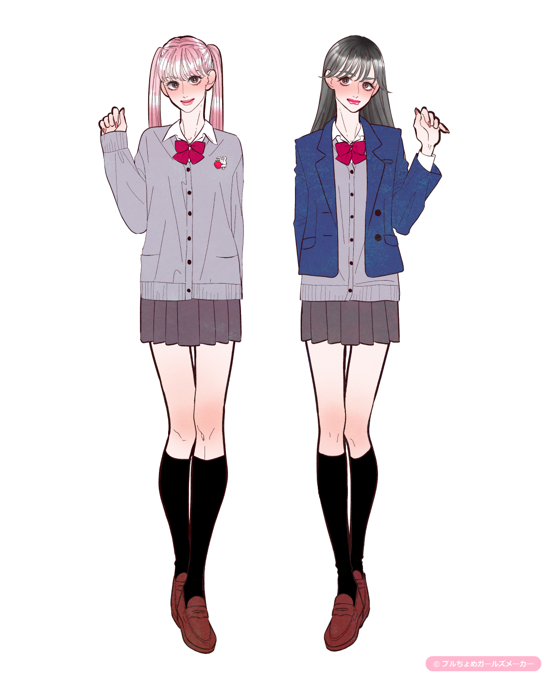 ガールズメーカーで作られた女の子1
