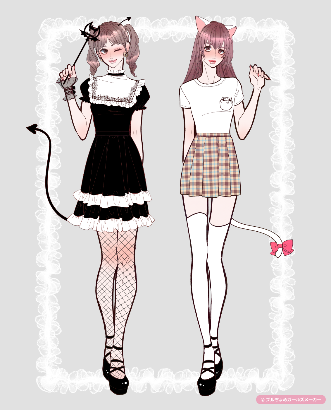 ガールズメーカーで作られた女の子7