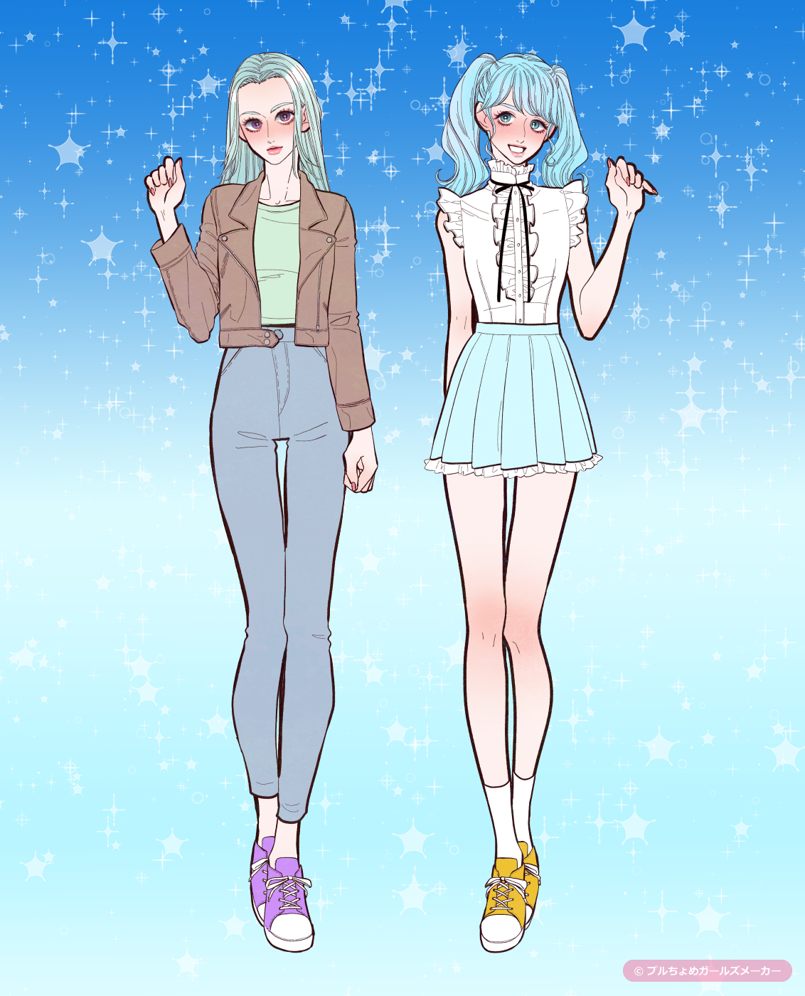 ガールズメーカーで作られた女の子4