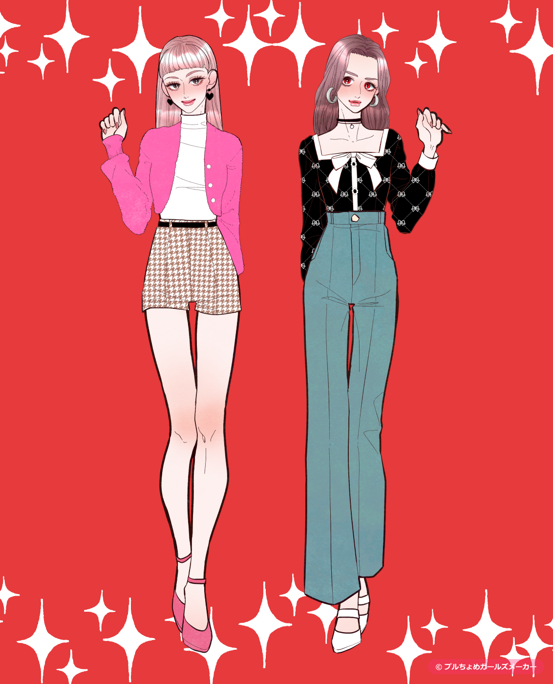 ガールズメーカーで作られた女の子3