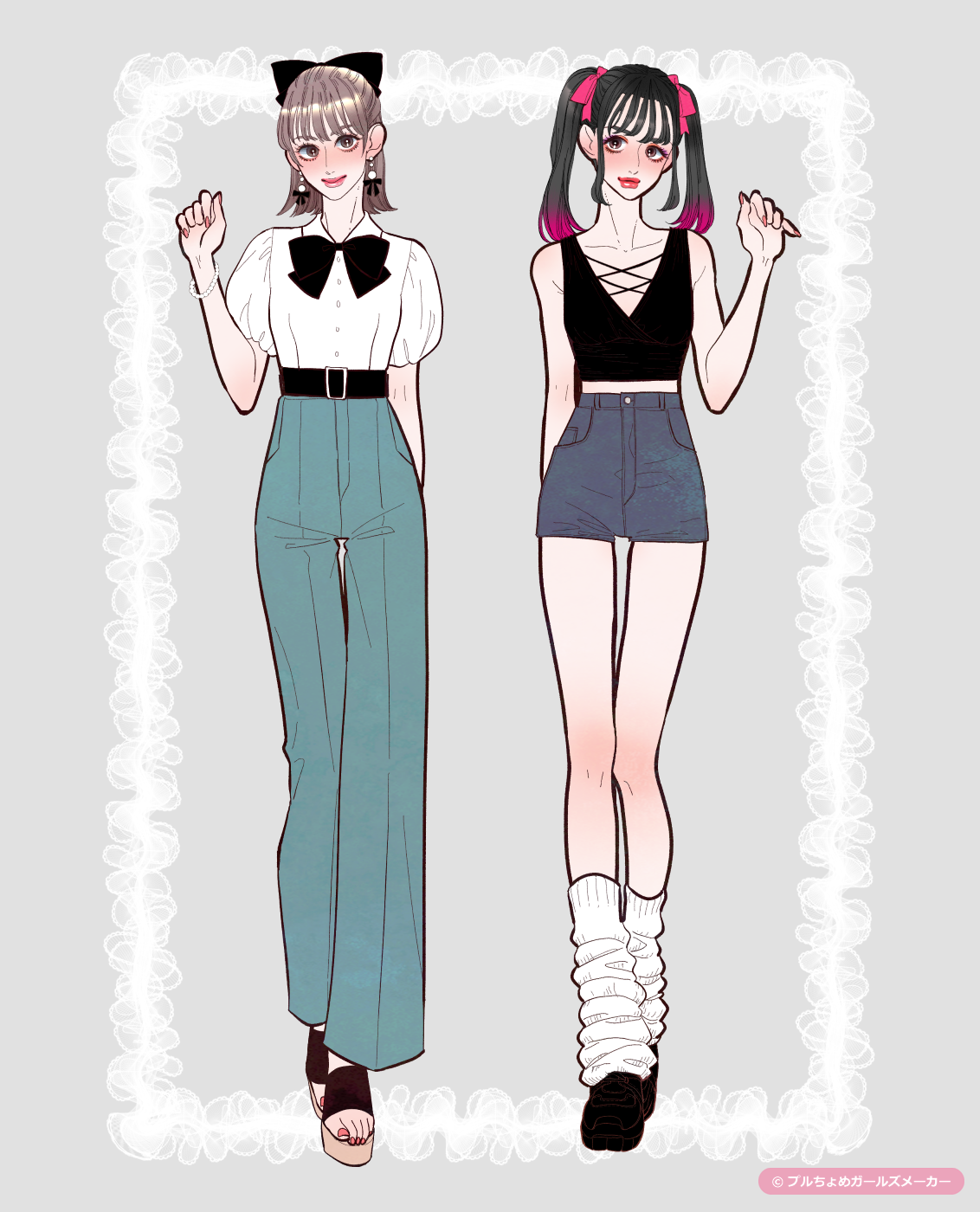ガールズメーカーで作られた女の子4