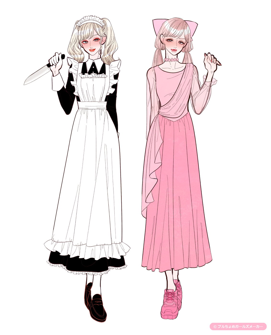 ガールズメーカーで作られた女の子4