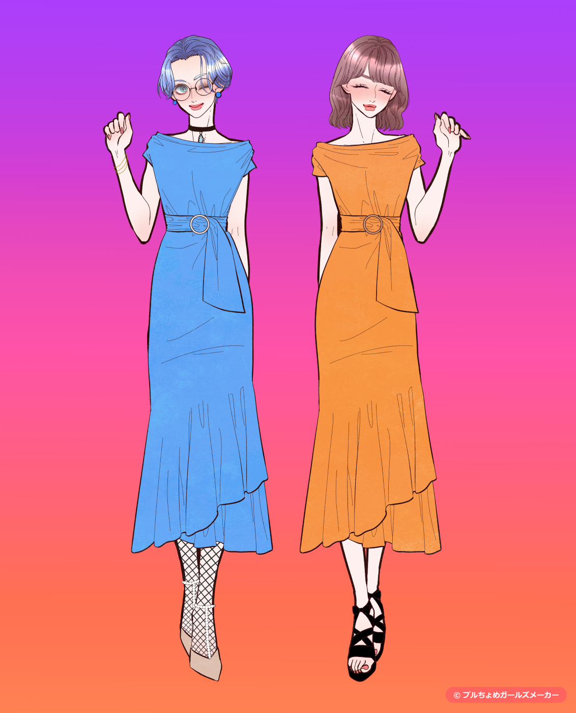 ガールズメーカーで作られた女の子2