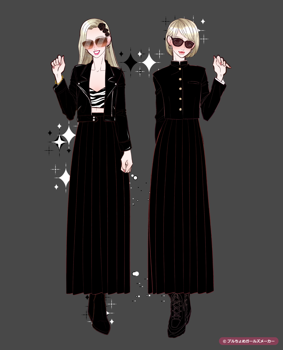 ガールズメーカーで作られた女の子1