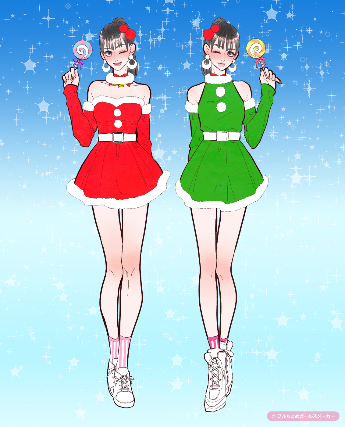 ガールズメーカーで作られた女の子2
