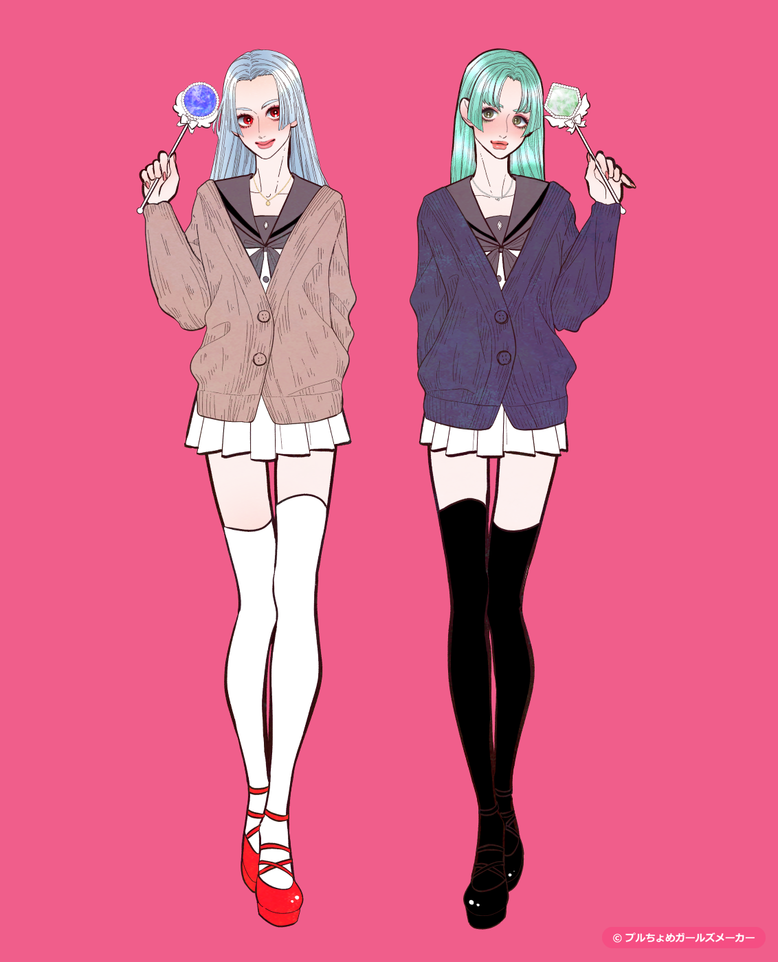 ガールズメーカーで作られた女の子24