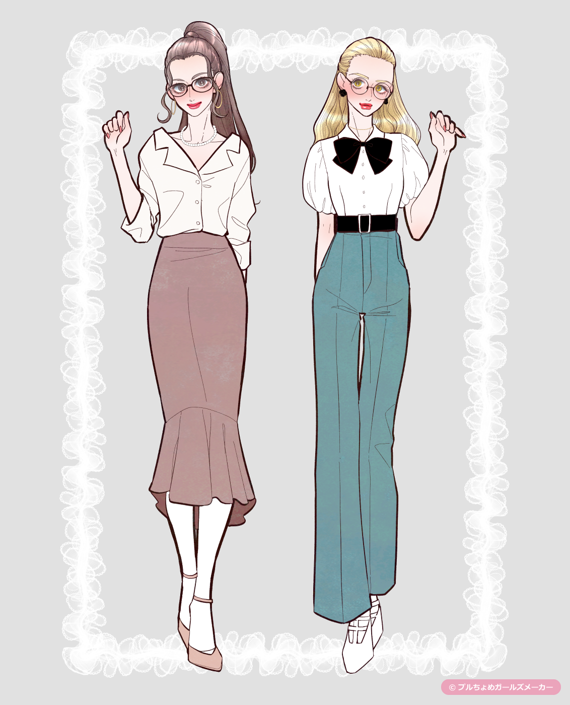 ガールズメーカーで作られた女の子8