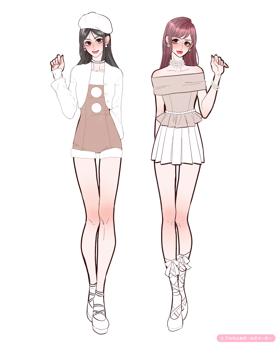 ガールズメーカーで作られた女の子3