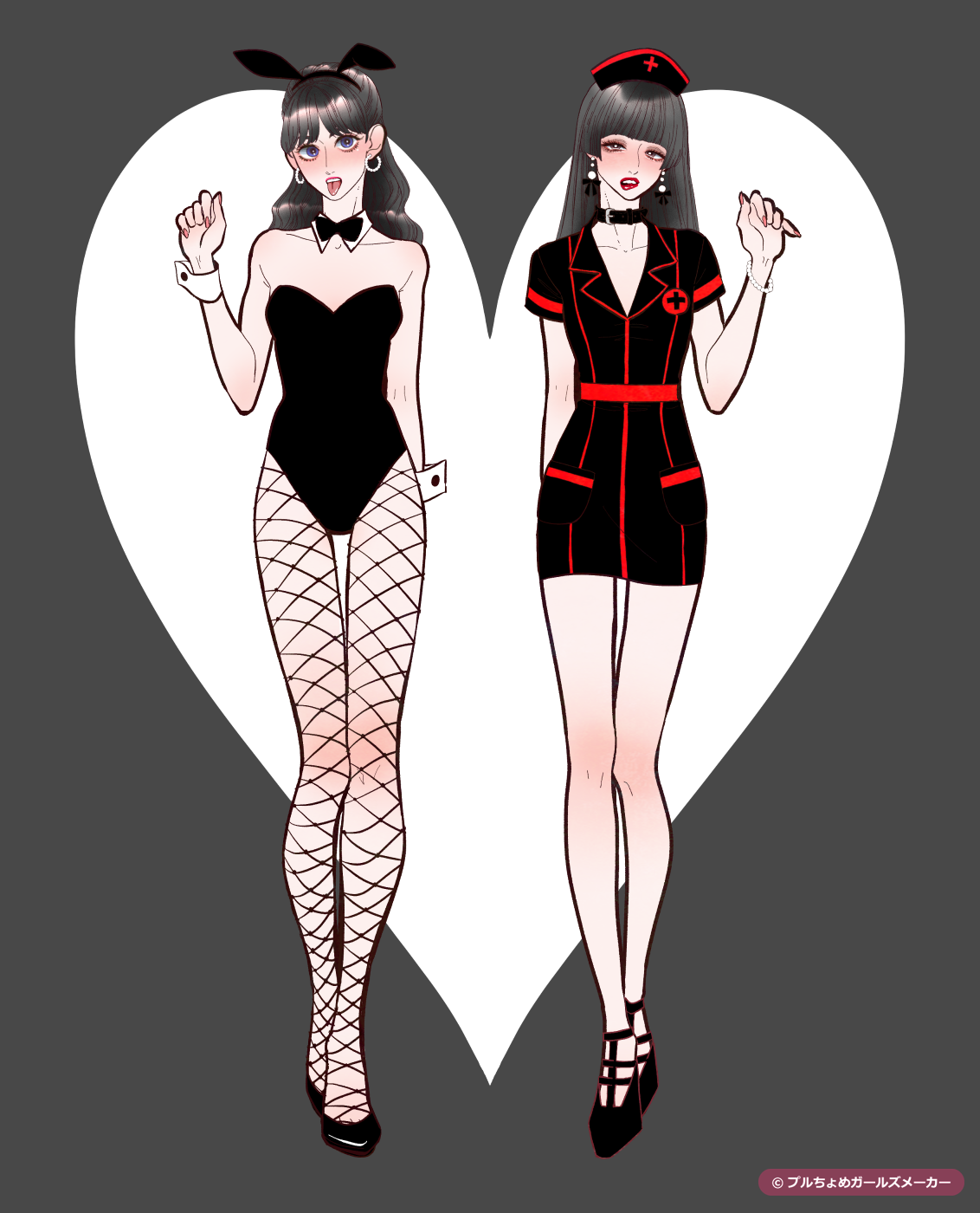 ガールズメーカーで作られた女の子5