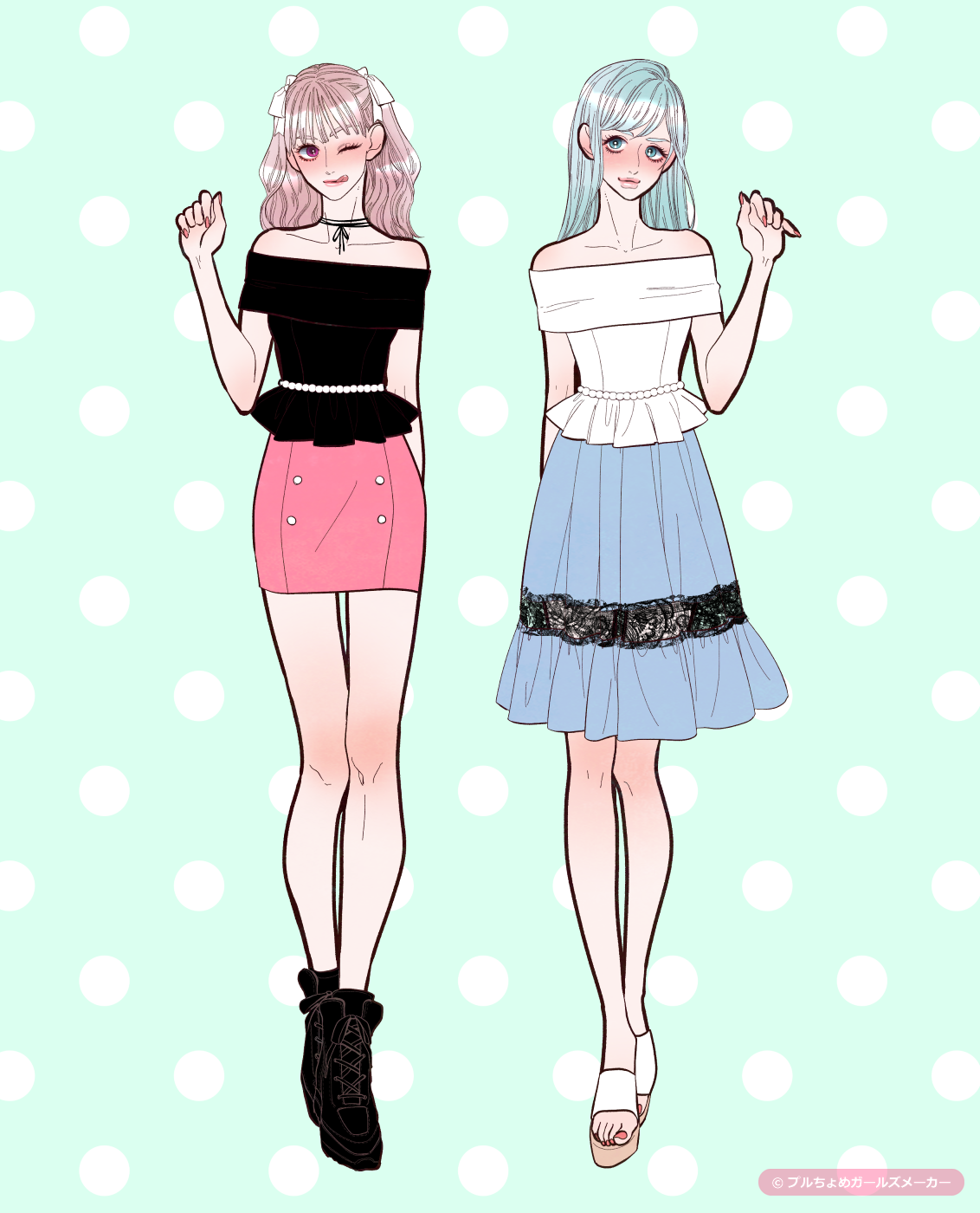 ガールズメーカーで作られた女の子3