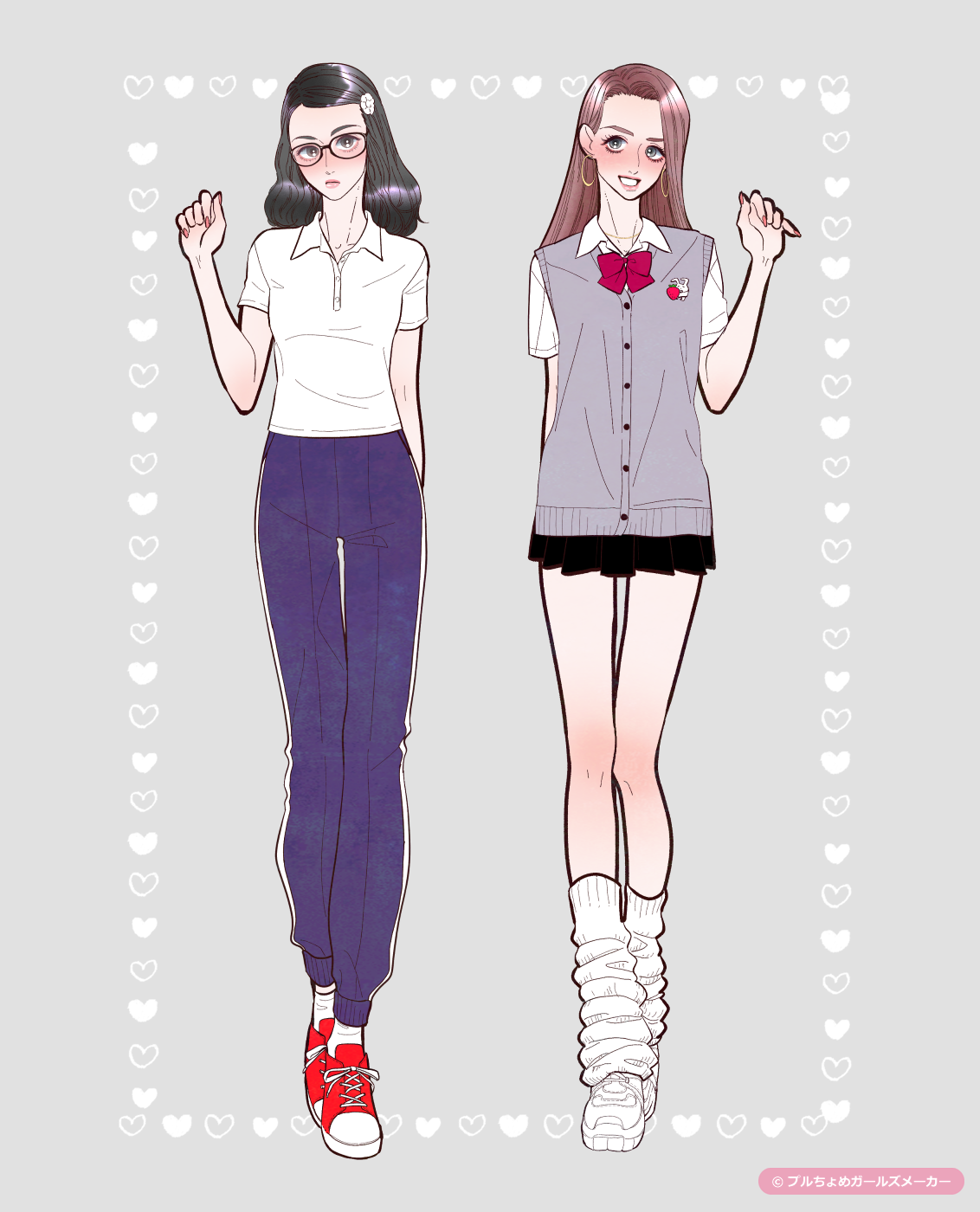 ガールズメーカーで作られた女の子12