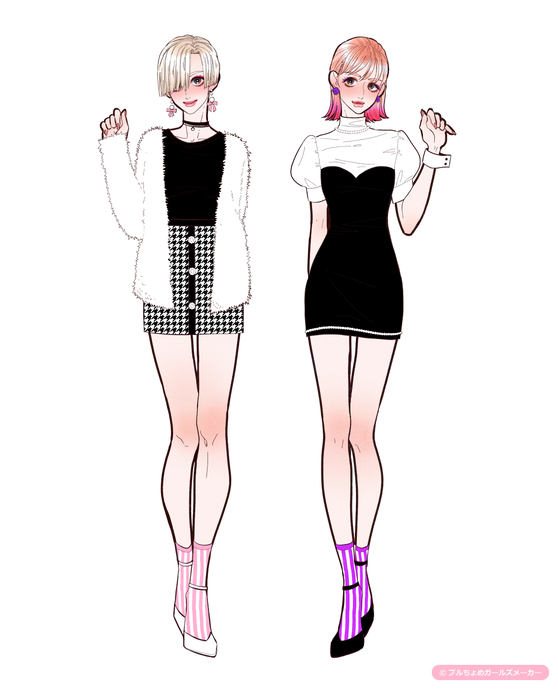 ガールズメーカーで作られた女の子1