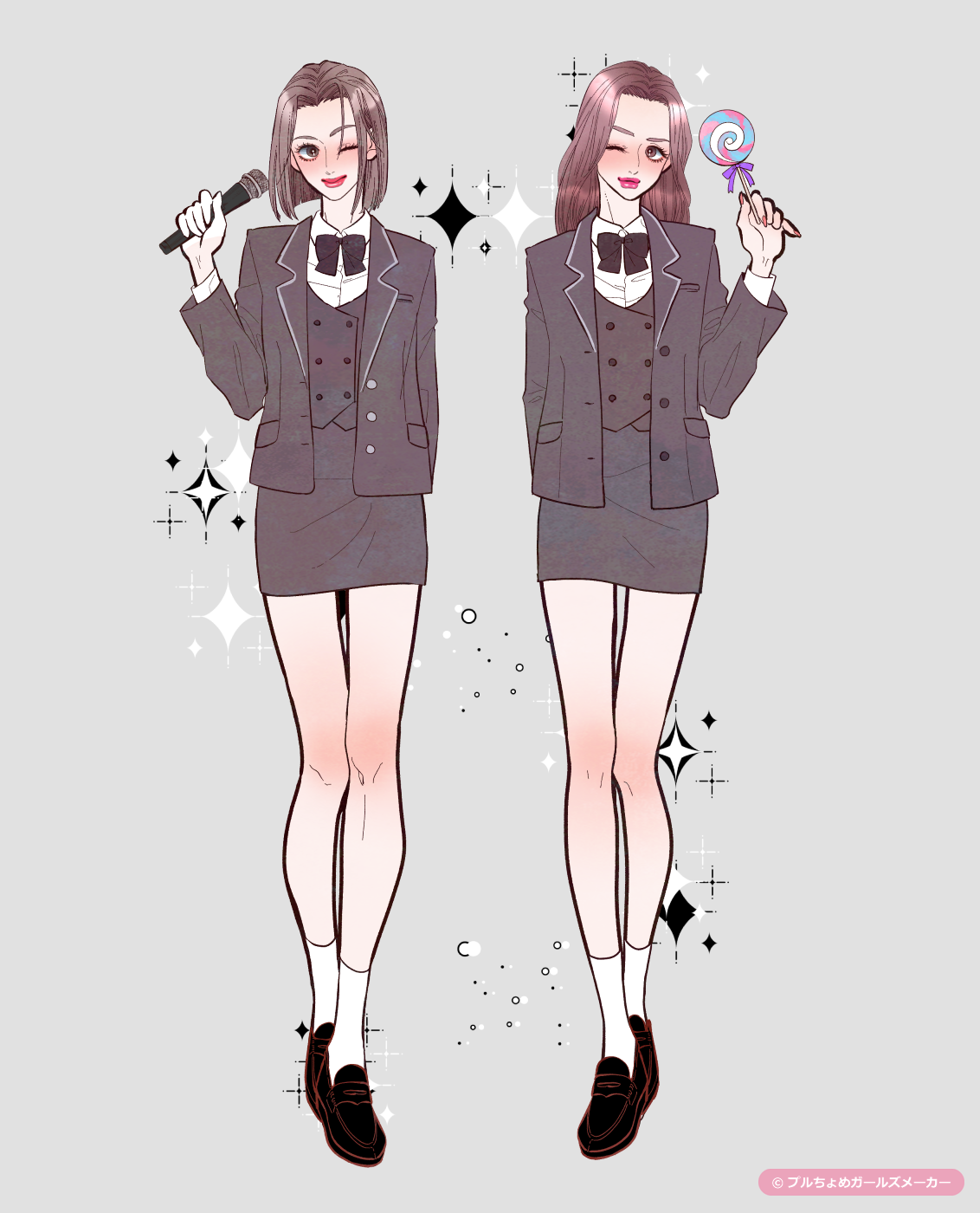 ガールズメーカーで作られた女の子1