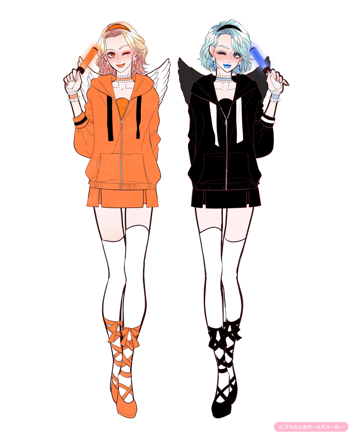 ガールズメーカーで作られた女の子4