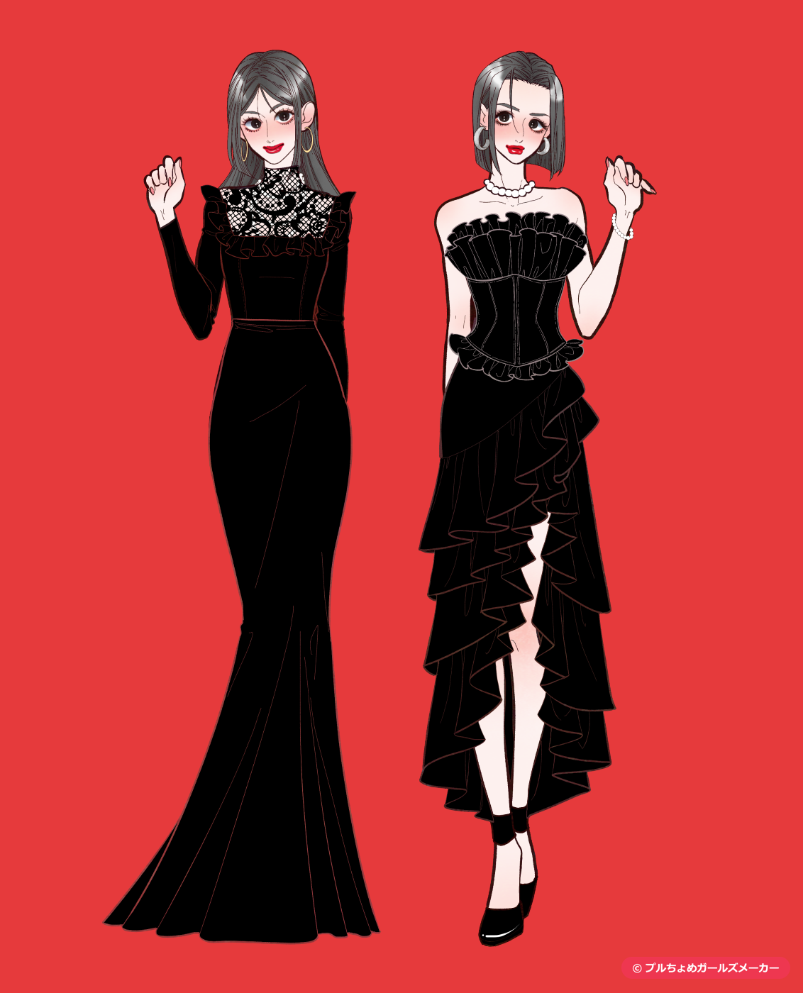 ガールズメーカーで作られた女の子4