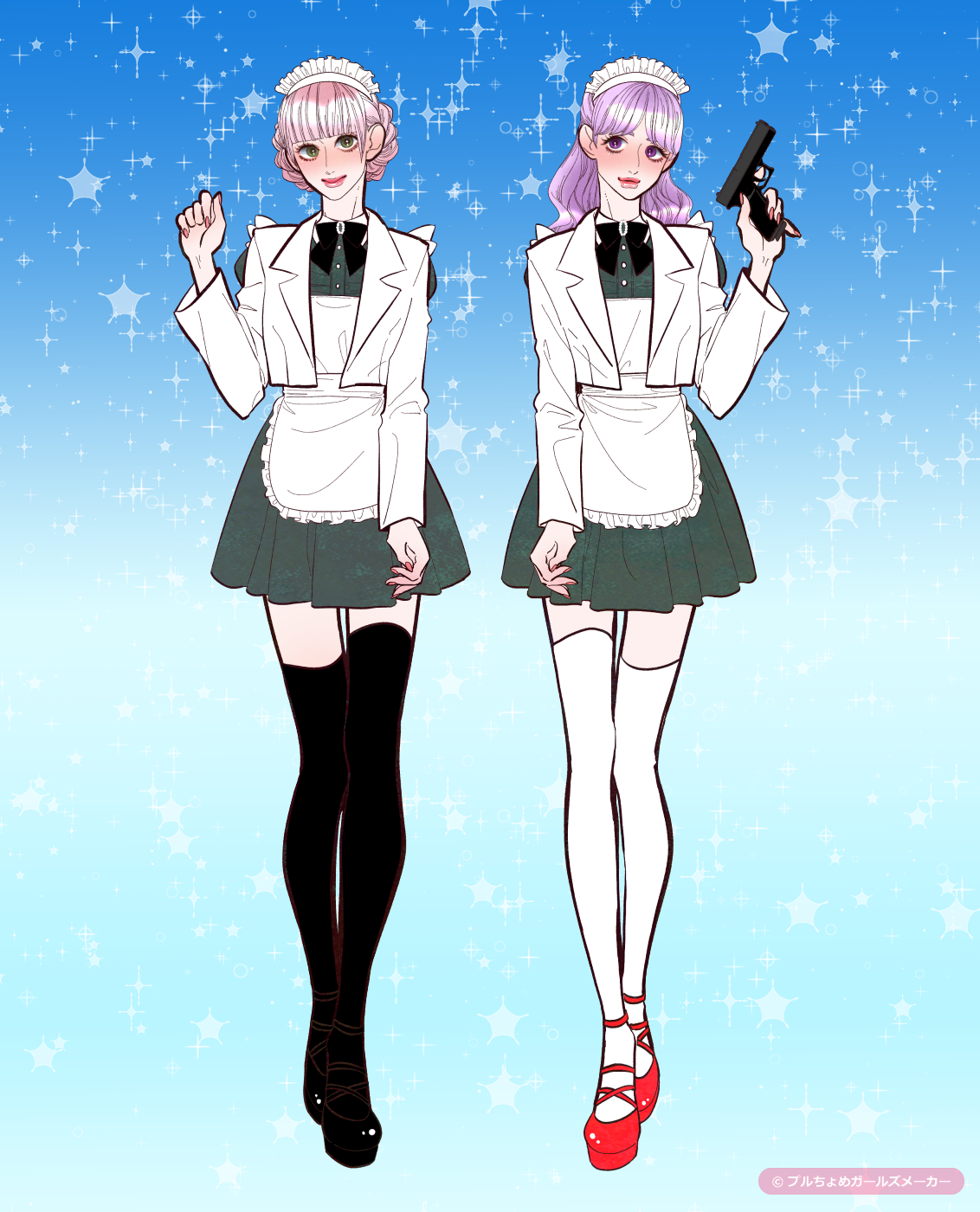 ガールズメーカーで作られた女の子3