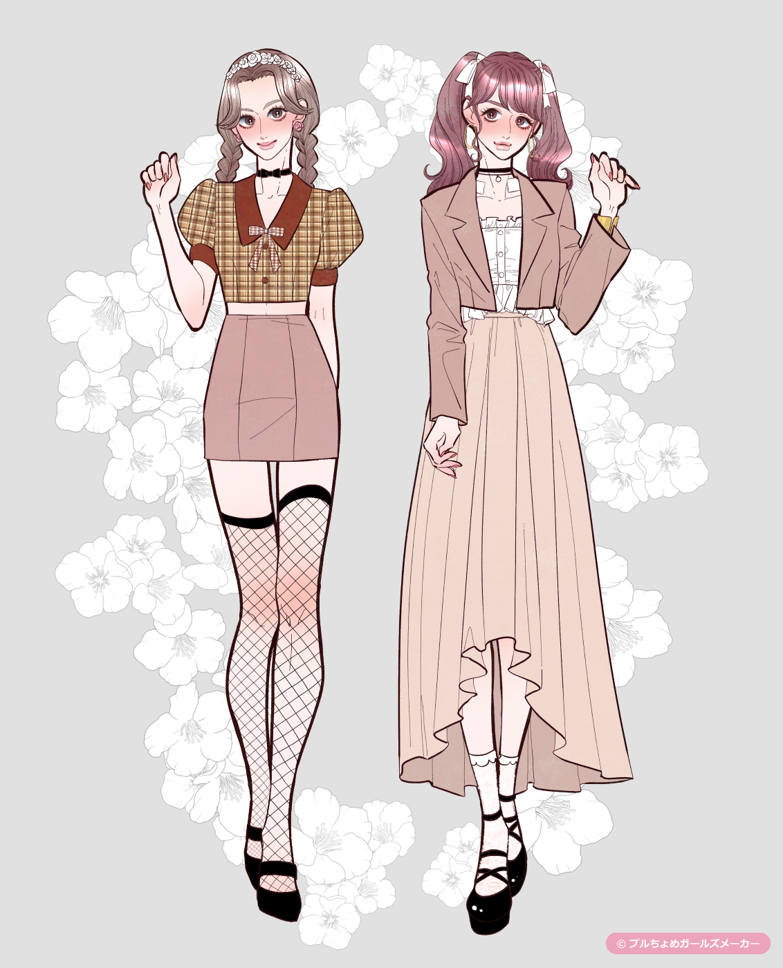 ガールズメーカーで作られた女の子4
