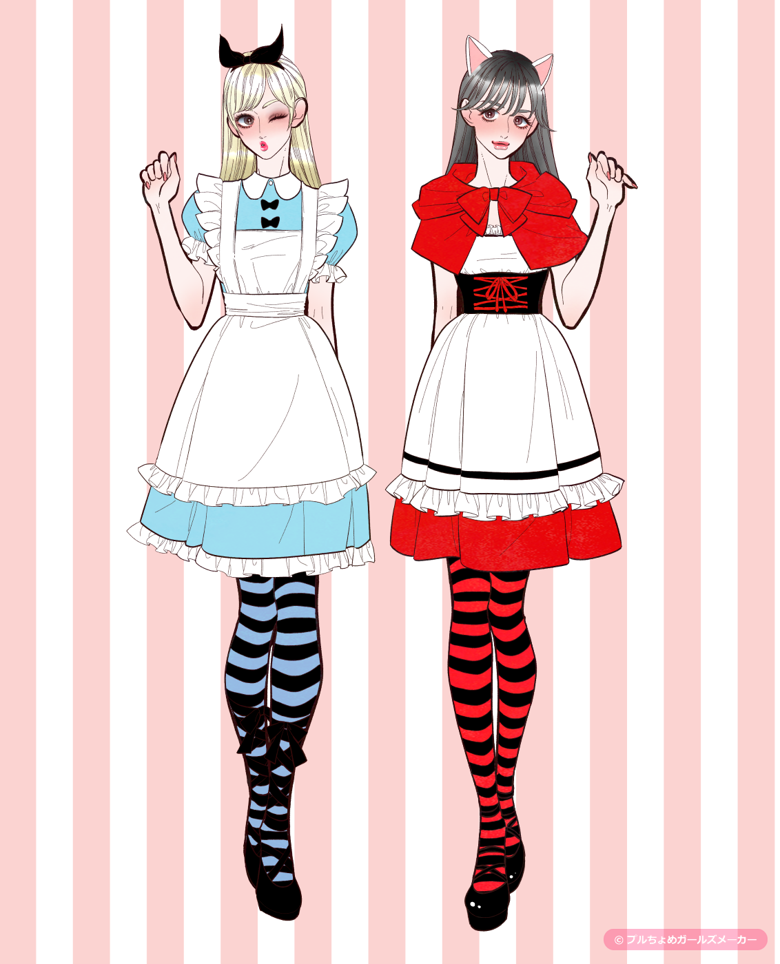 ガールズメーカーで作られた女の子4