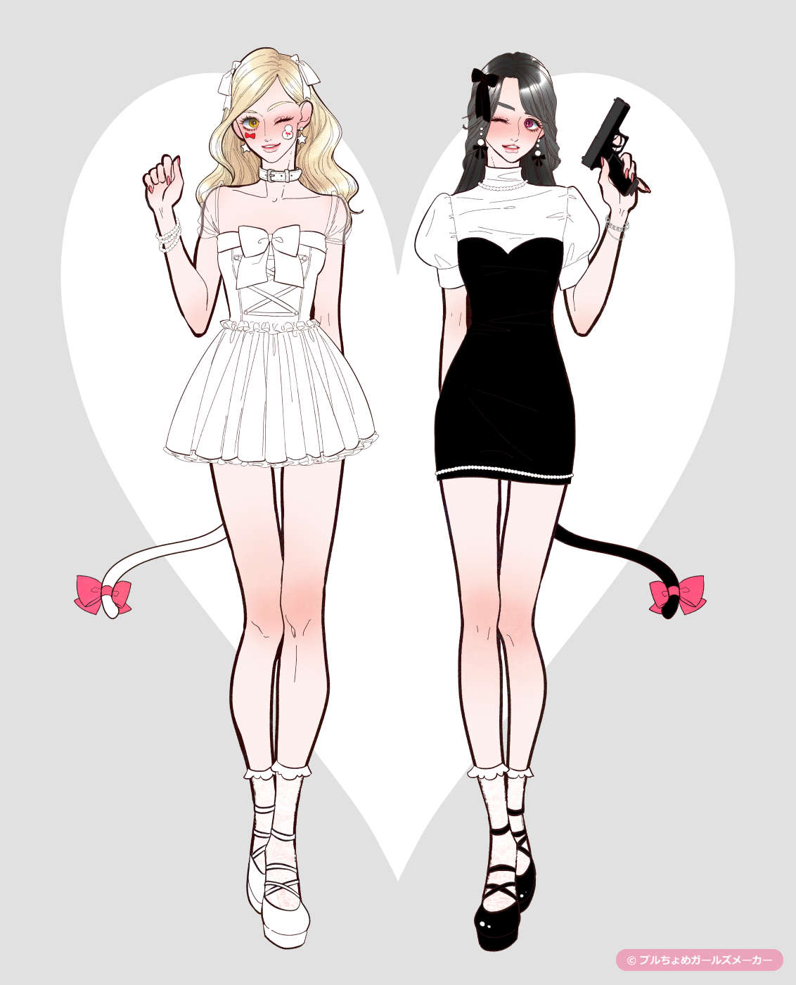 ガールズメーカーで作られた女の子2