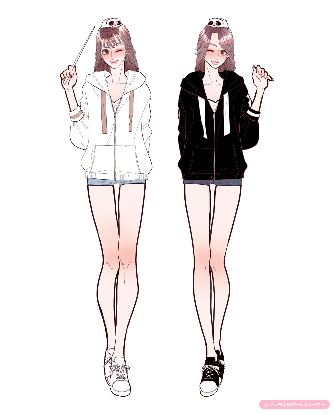 ガールズメーカーで作られた女の子4