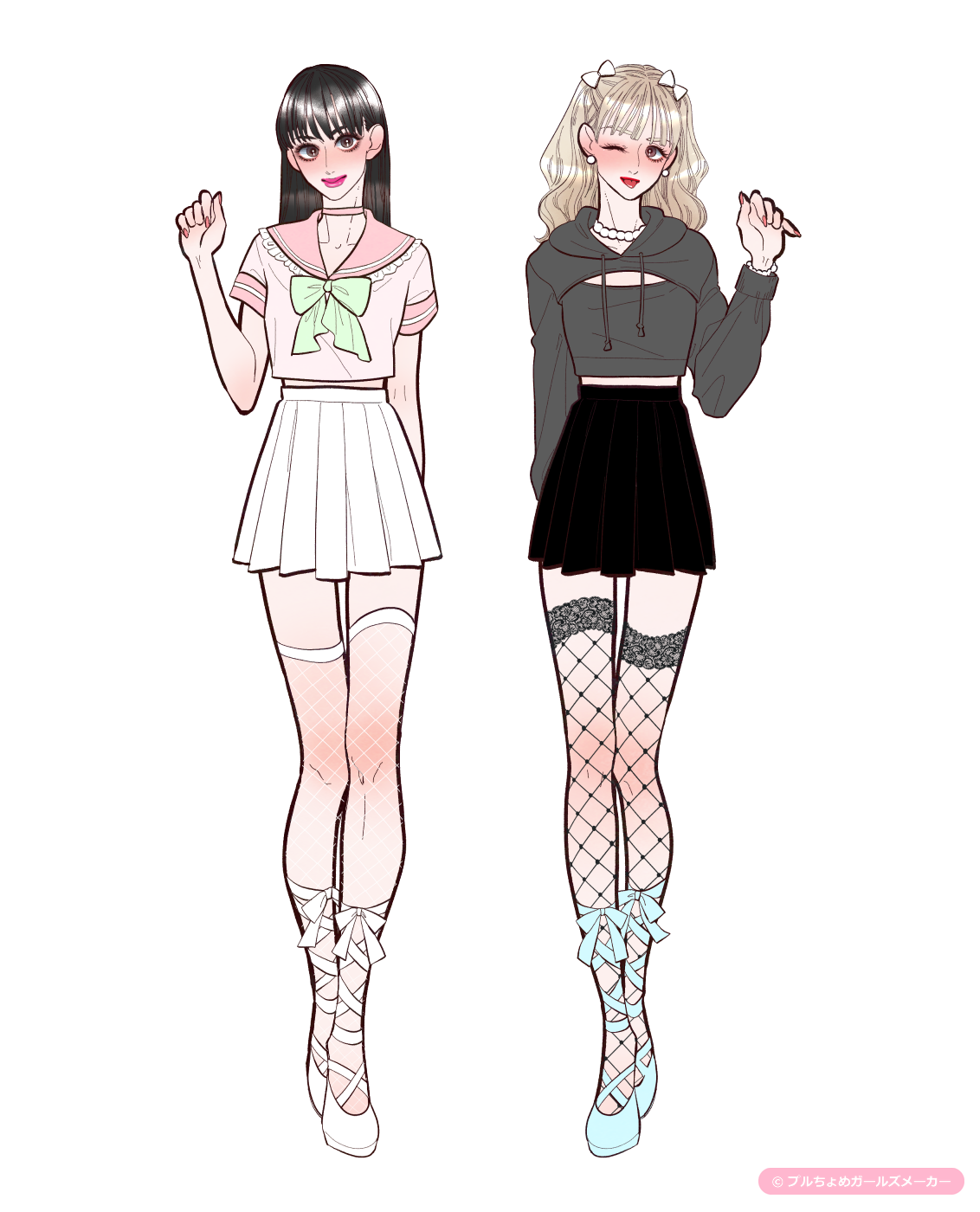 ガールズメーカーで作られた女の子3